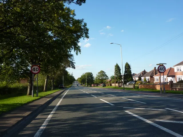 North Road (A167) at Harrowgate Hill, Darlington