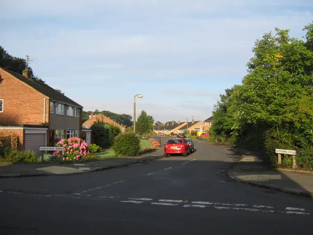 Garthorne Avenue, in Darlington's West End near Hummersknott